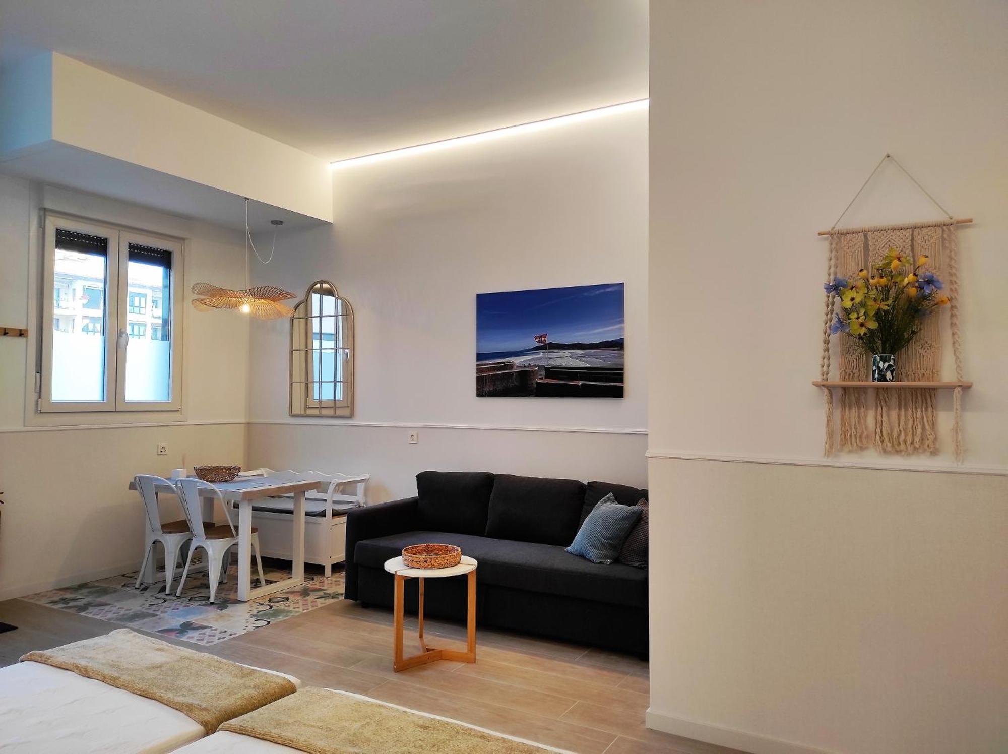 Kaixo Marina Con Parking Gratis Apartman Zarautz Szoba fotó